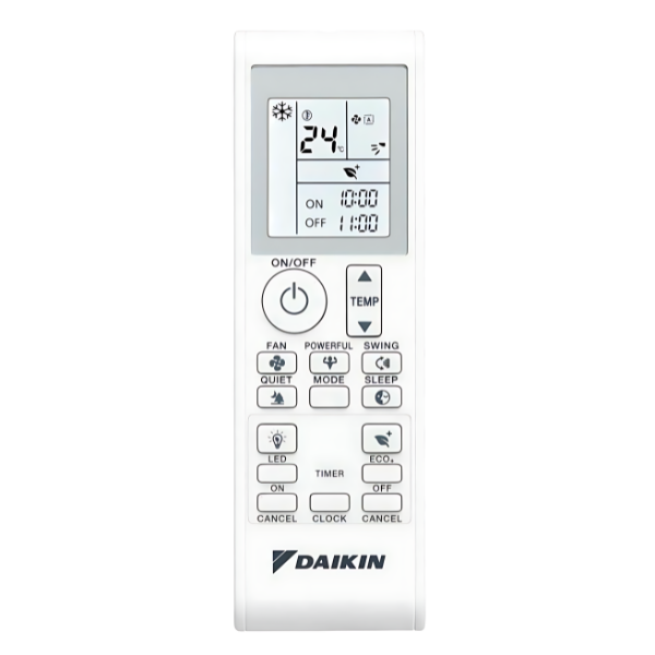 Daikin Comfora binnen + buitenunit 2,5 kW R32 (inclusief IR afstandsbediening en Wifi)