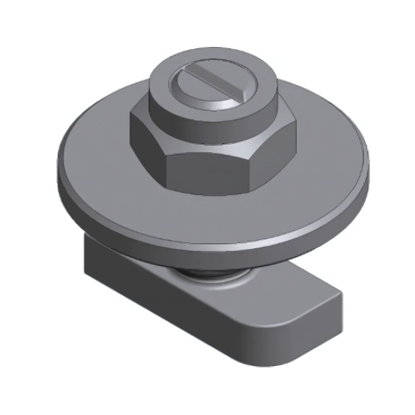 Van der Valk Rvs hamerkop M8x20mm + ring + borgmoer